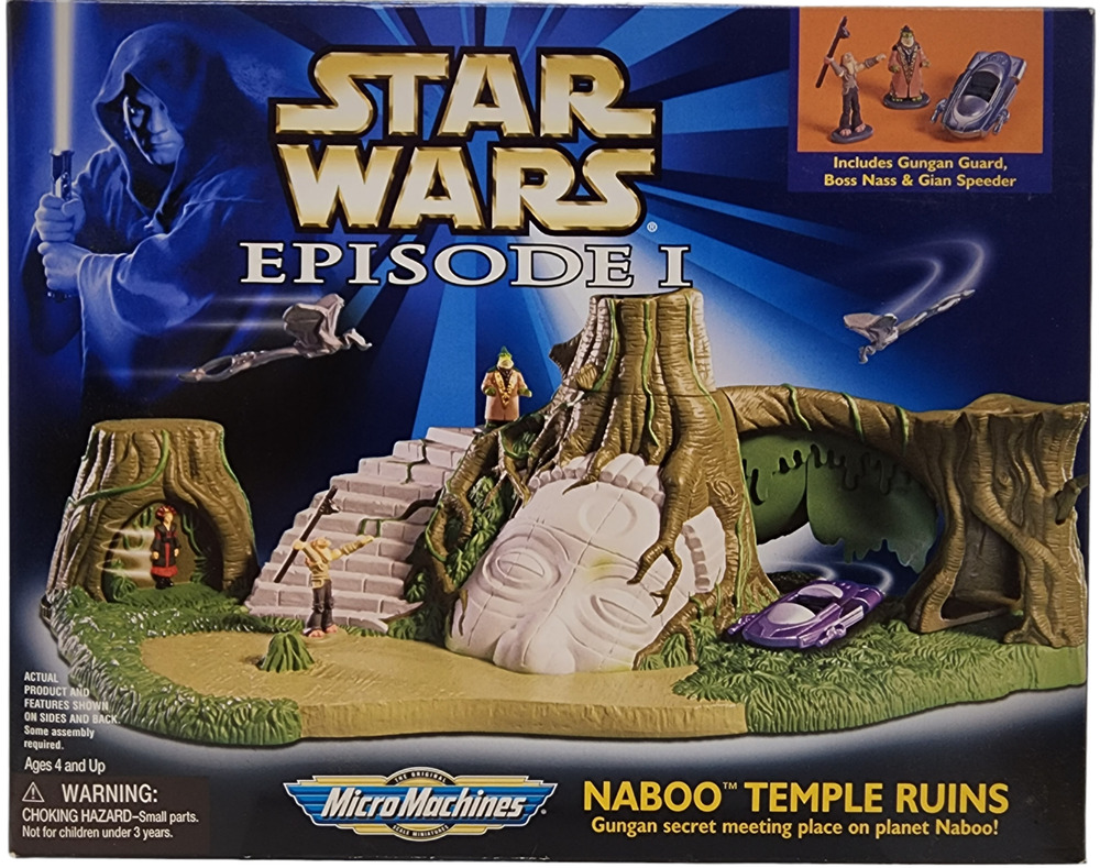 Star Wars Episode 1 Micro Machines Naboo Temple Ruins Factory Sealed 1998 - NIB